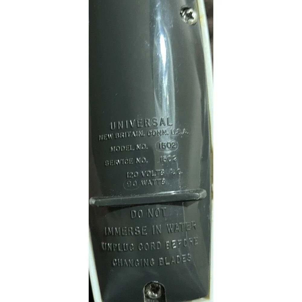 Electric Knife Slice Carve Stainless Steel‎ + Case Universal Vintage Made in USA